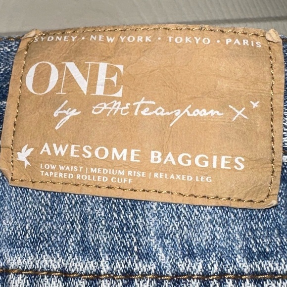 One X one teaspoon women’s awesome baggies distressed denim jeans 27 - Picture 11 of 11